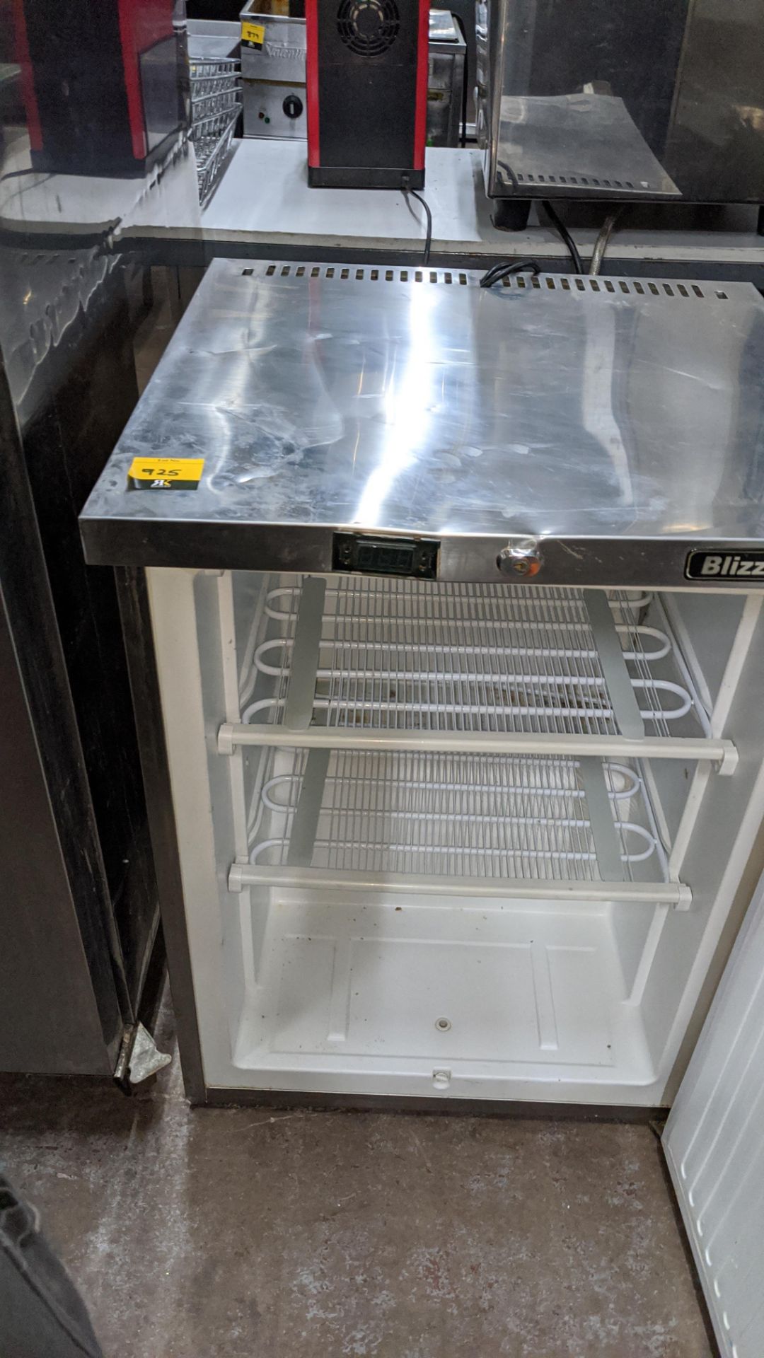 Blizzard stainless steel under counter freezer. IMPORTANT: Please remember goods successfully bid - Image 3 of 4