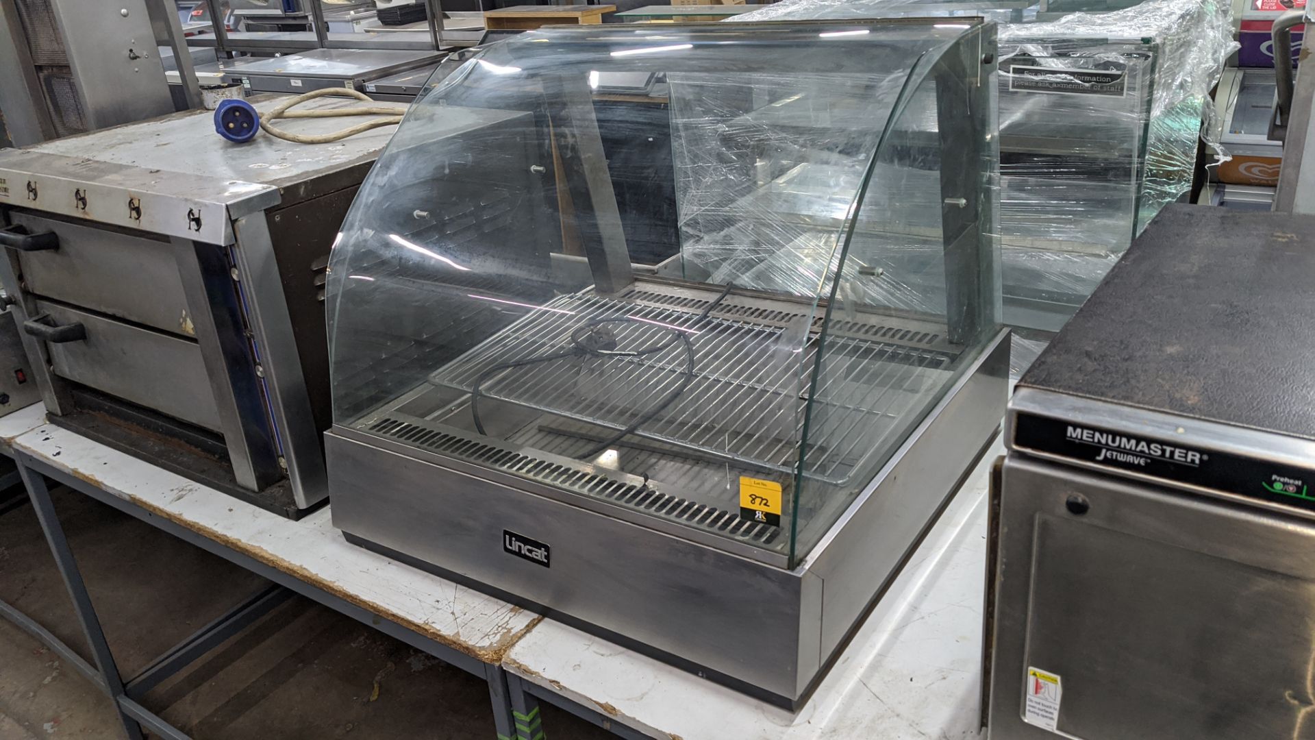 Lincat stainless steel & glass benchtop warmer. IMPORTANT: Please remember goods successfully bid - Image 2 of 6