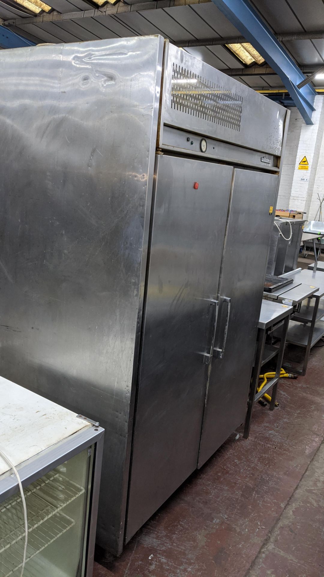 Williams HC2T twin door upright bakery cabinet. Lots 813 - 815 are residual assets from a bakery - Image 6 of 6