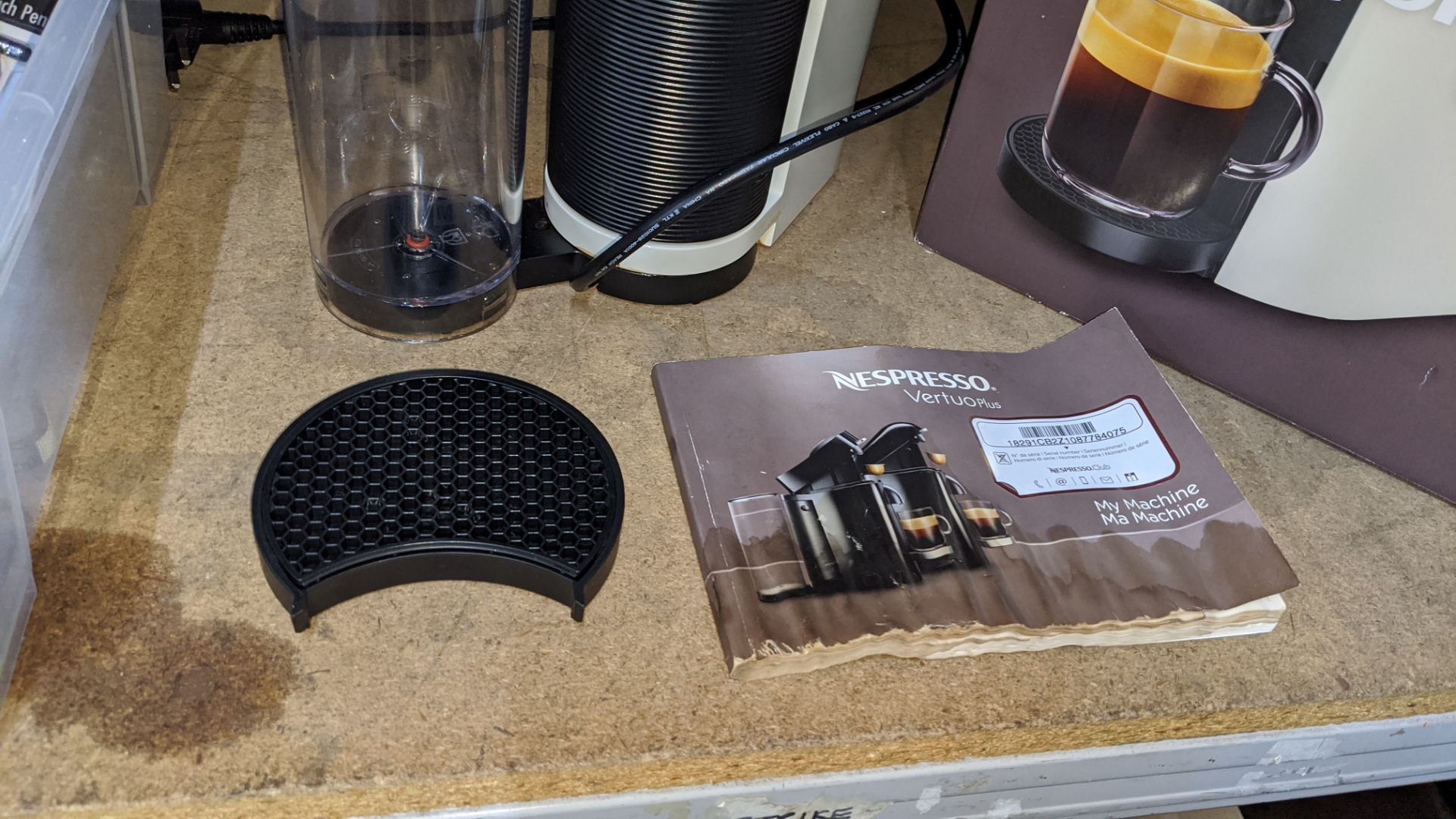 Nespresso Vertuo Plus coffee machine including box & manual. IMPORTANT: Please remember goods - Image 3 of 6