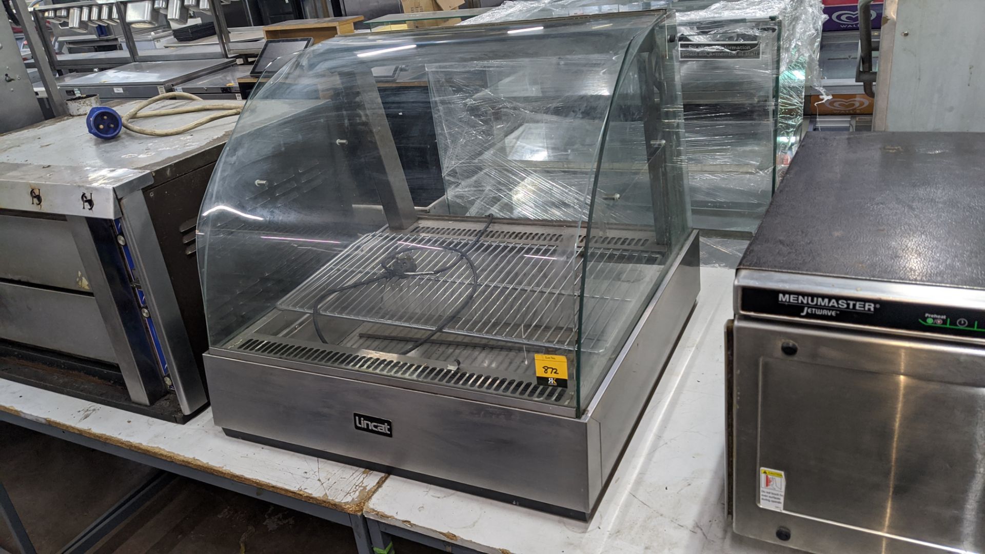 Lincat stainless steel & glass benchtop warmer. IMPORTANT: Please remember goods successfully bid - Image 3 of 6