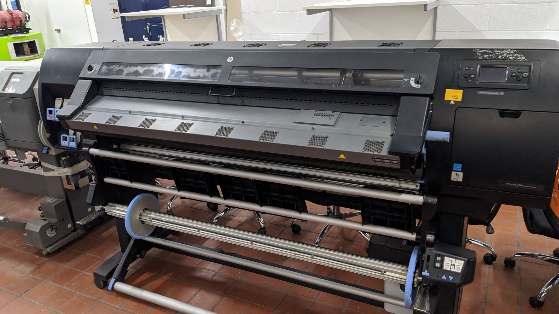 HP latex 260 (HP DesignJet L26500) wide format printer, product number CQ869A (61" capacity).