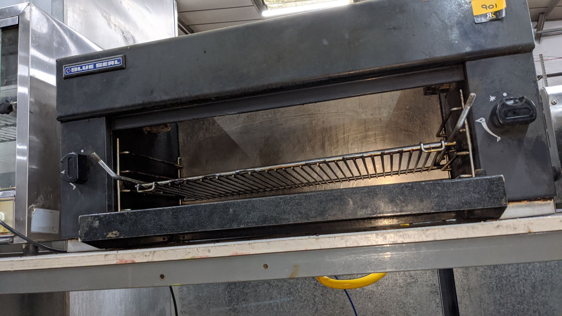 Blue Seal overhead grill/salamander, max external dimensions circa 900mm x 390mm x 400mm. IMPORTANT: - Bild 4 aus 4