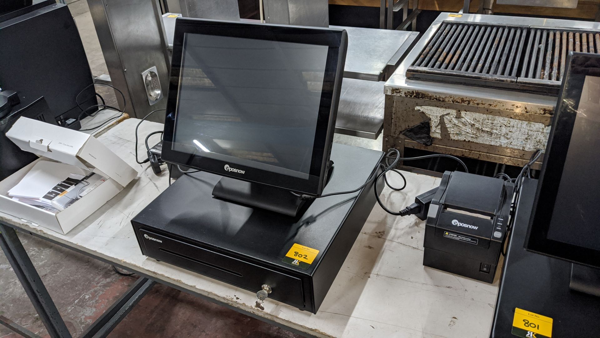 EPOS system comprising EPOSNOW touchscreen terminal with built-in card reader model Pro-C15, EPOSNOW - Image 8 of 12