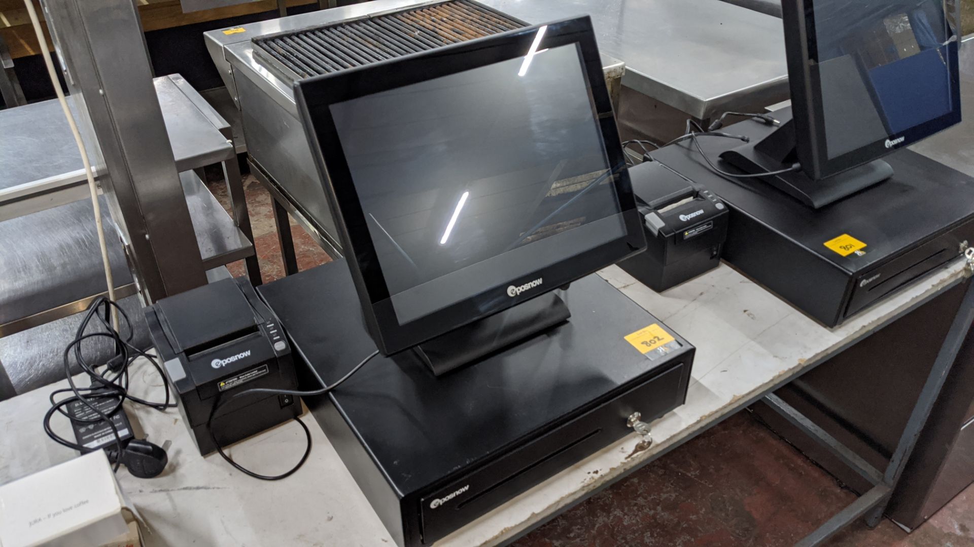 EPOS system comprising EPOSNOW touchscreen terminal with built-in card reader model Pro-C15, EPOSNOW - Image 10 of 12