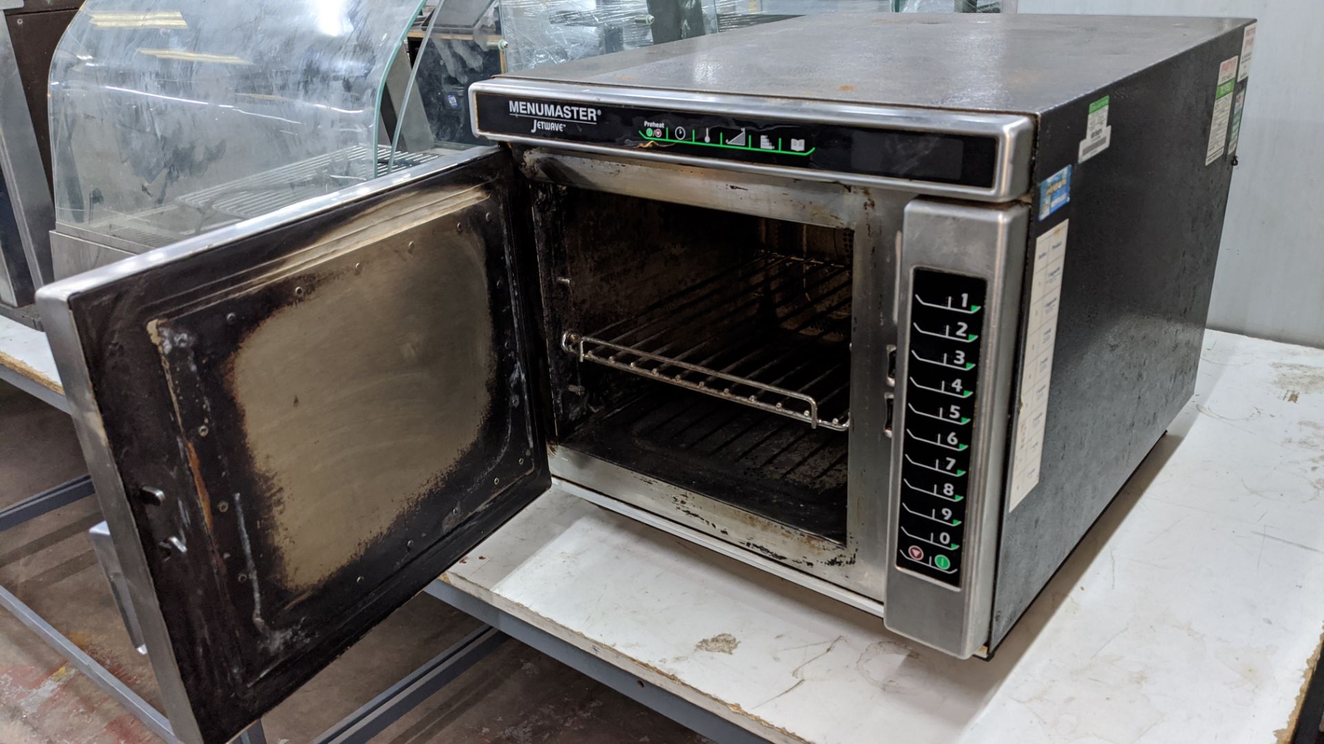 Menumaster Jetwave multifunction commercial microwave. IMPORTANT: Please remember goods successfully - Bild 3 aus 6