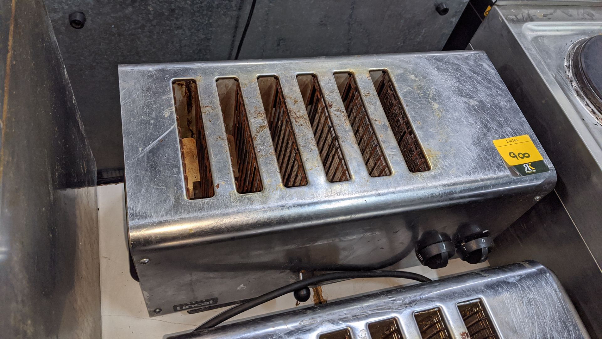 Lincat 6 slice stainless steel toaster. IMPORTANT: Please remember goods successfully bid upon - Image 2 of 4