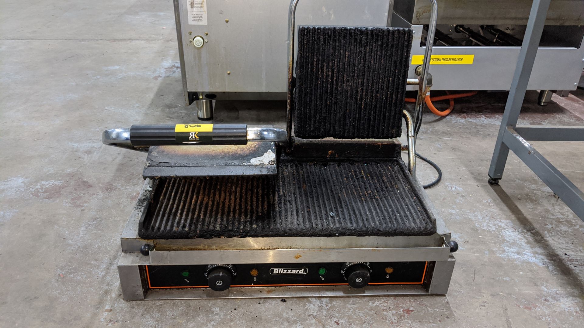 Blizzard large benchtop twin contact grill system. IMPORTANT: Please remember goods successfully bid - Bild 2 aus 5