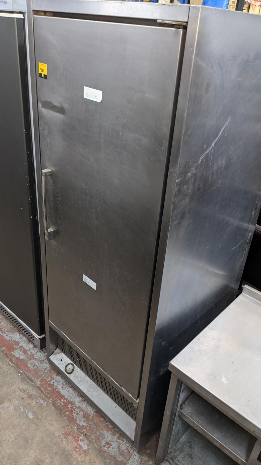 Stainless steel commercial fridge. IMPORTANT: Please remember goods successfully bid upon must be - Image 2 of 5