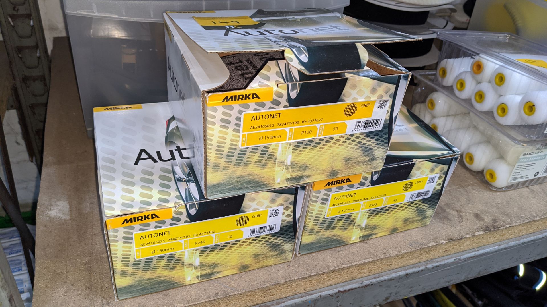 3 boxes of Autonet dust free sanding pads. This is one a number of lots being sold on behalf of - Image 4 of 4