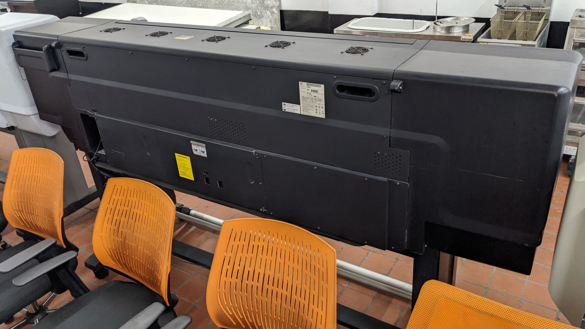 HP latex 260 (HP DesignJet L26500) wide format printer, product number CQ869A (61" capacity). - Image 3 of 9
