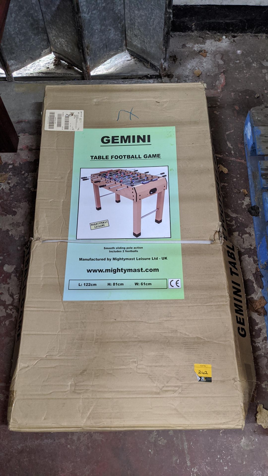 Gemini table football game - boxed. This is one of a number of lots forming the total assets of a - Bild 2 aus 3