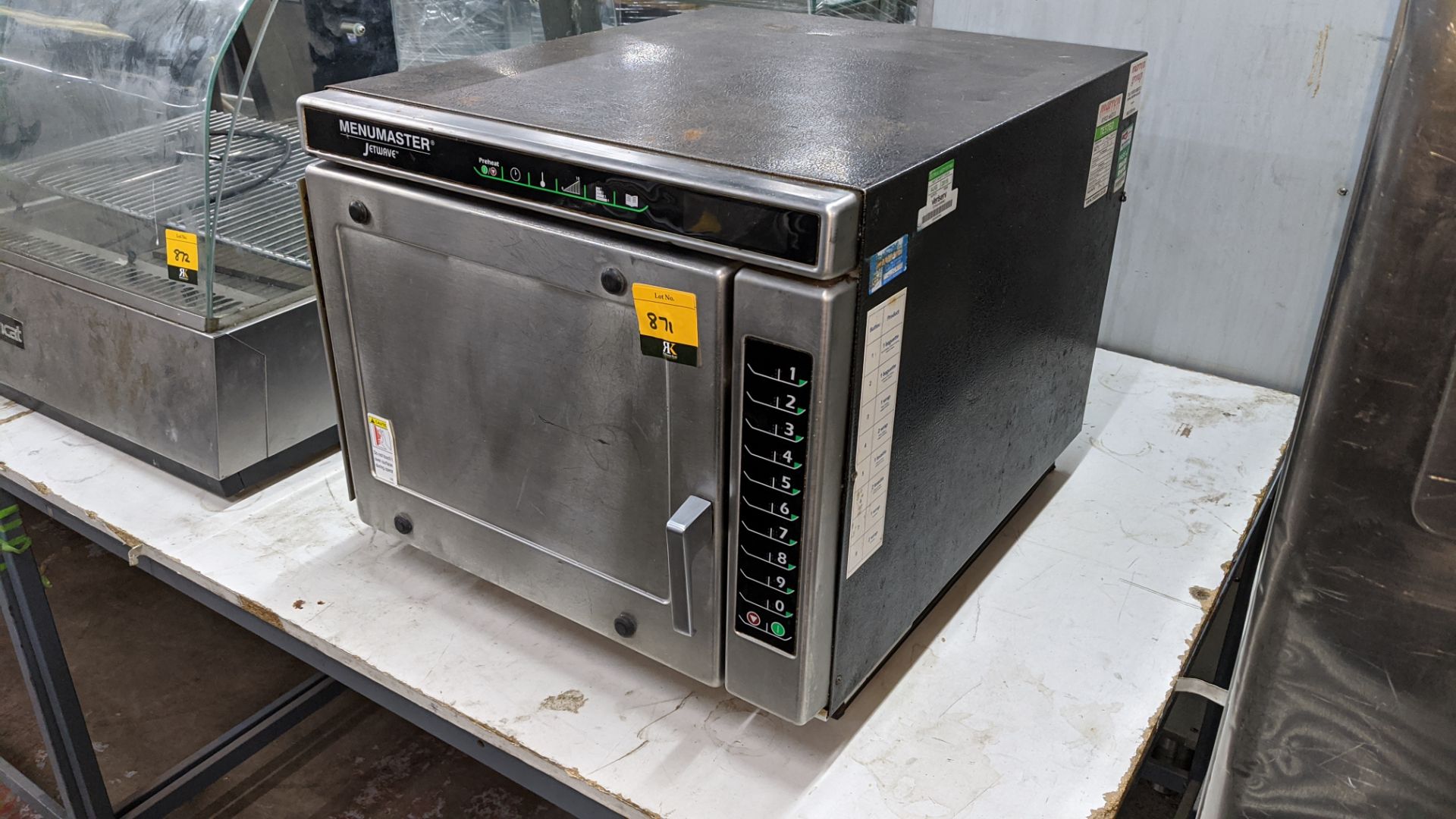 Menumaster Jetwave multifunction commercial microwave. IMPORTANT: Please remember goods successfully - Bild 2 aus 6