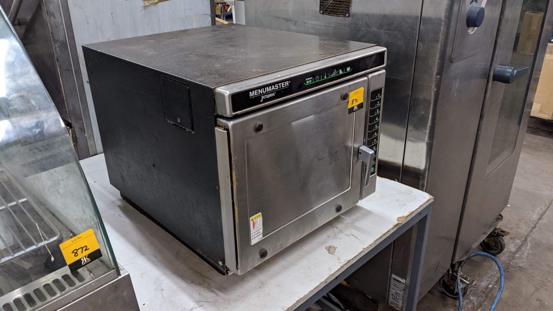 Menumaster Jetwave multifunction commercial microwave. IMPORTANT: Please remember goods successfully - Bild 6 aus 6