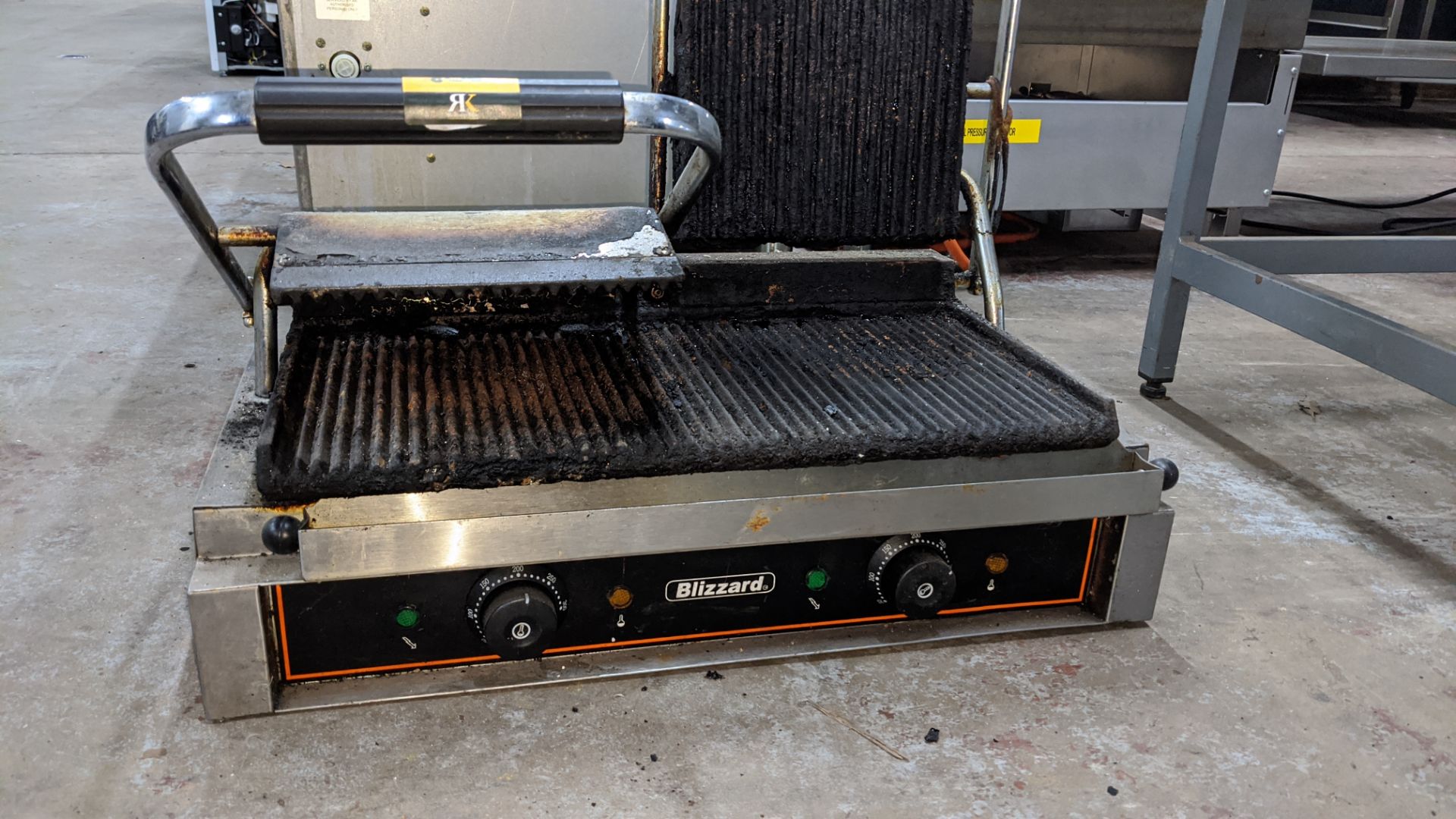 Blizzard large benchtop twin contact grill system. IMPORTANT: Please remember goods successfully bid - Bild 3 aus 5