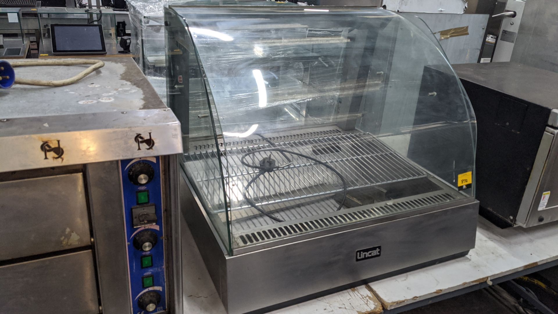 Lincat stainless steel & glass benchtop warmer. IMPORTANT: Please remember goods successfully bid - Bild 5 aus 6