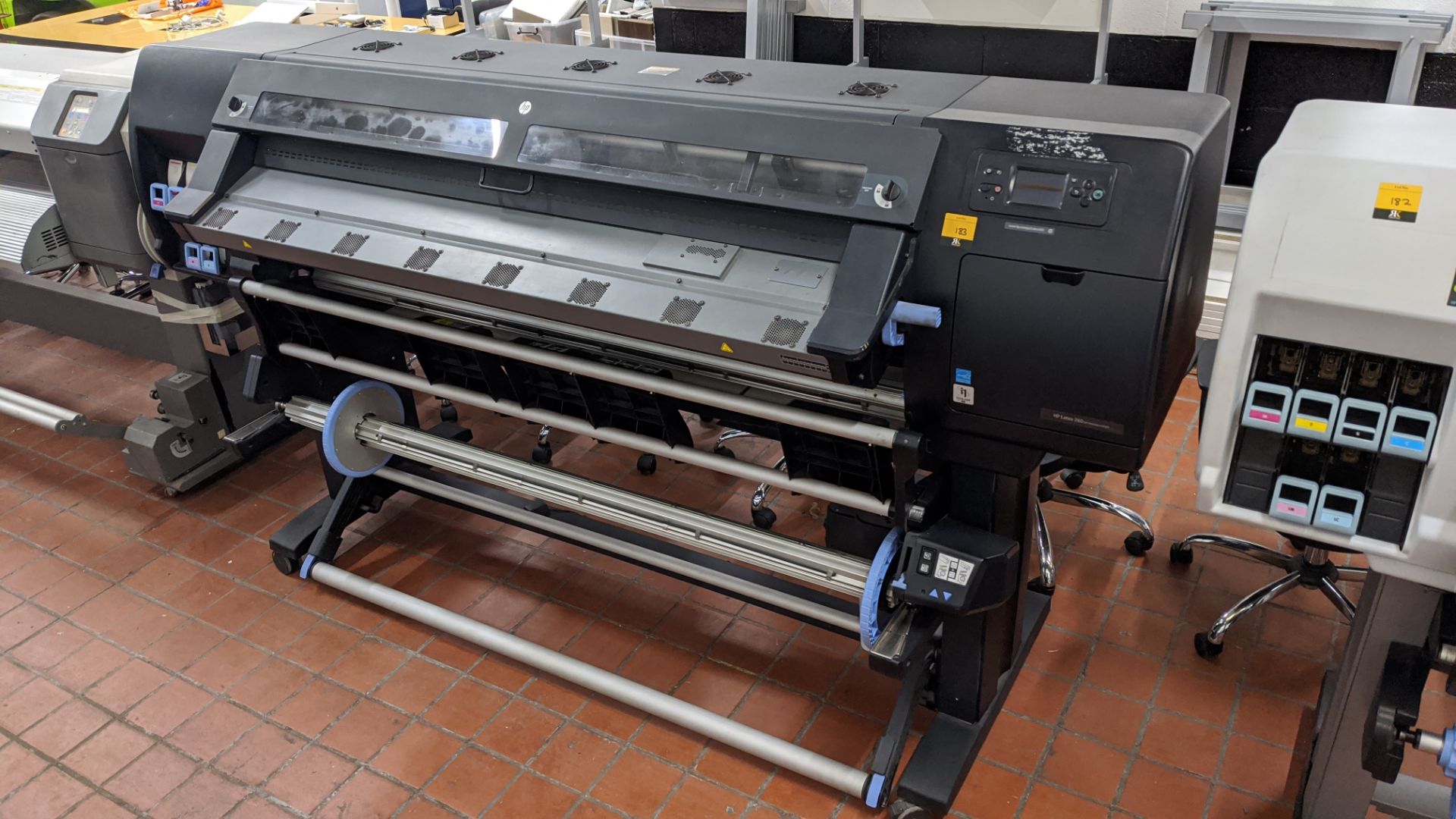 HP latex 260 (HP DesignJet L26500) wide format printer, product number CQ869A (61" capacity). - Image 8 of 9