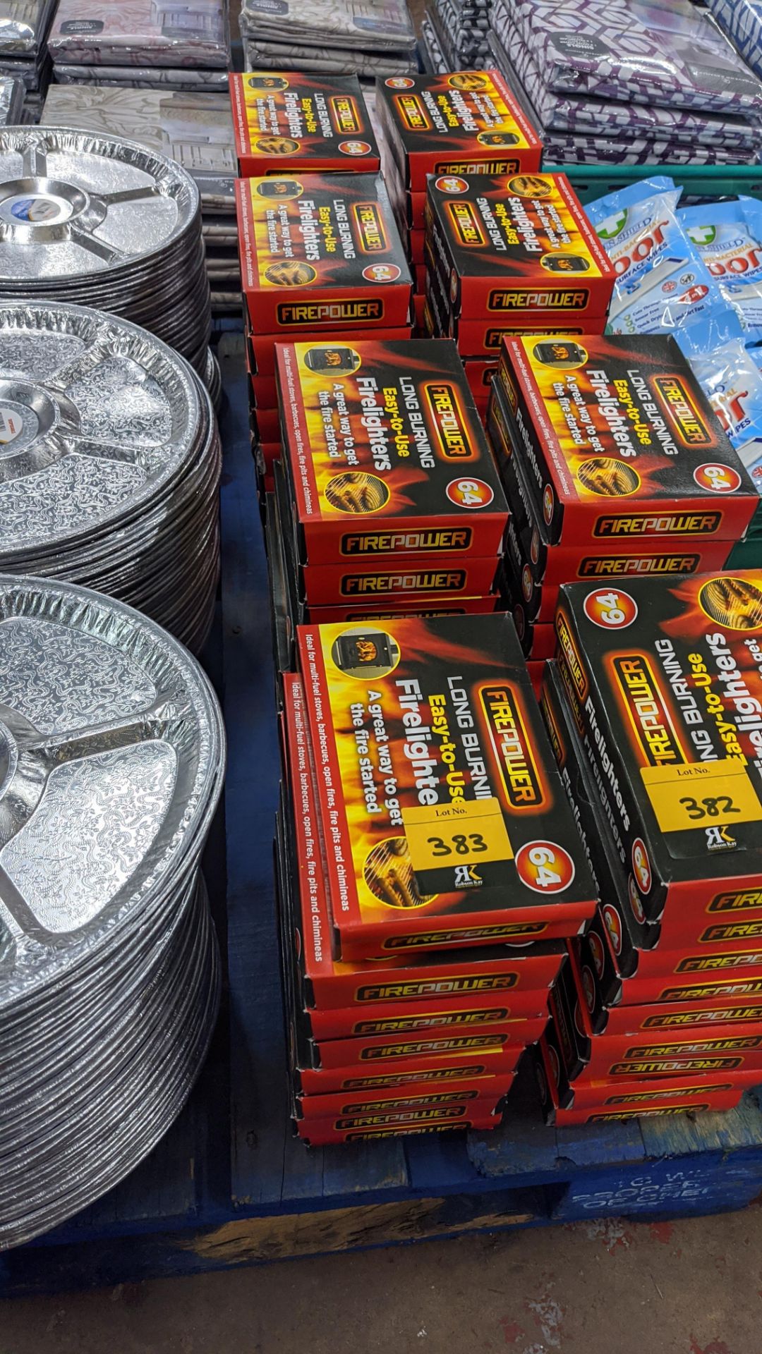 35 boxes of Fire Power firelighters each box containing 64 firelighters. IMPORTANT – DO NOT BID