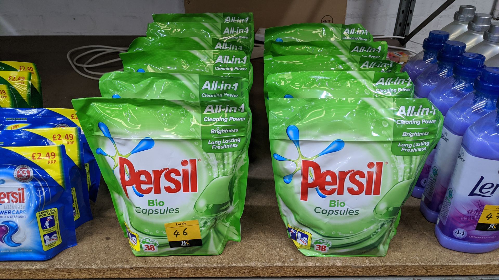 11 off 999g pouches of Persil Bio capsules. IMPORTANT – DO NOT BID BEFORE READING THE IMPORTANT - Image 2 of 2