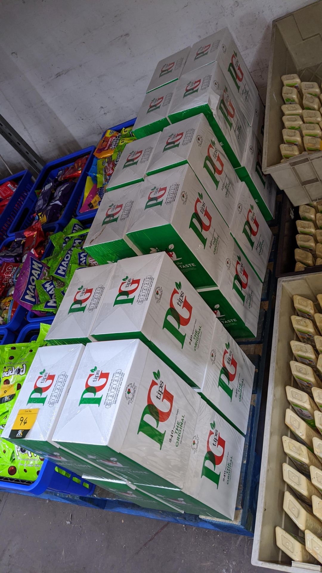 24 off large boxes of PG Tips Original Signature Pyramid Tea Bags, each box containing 240 pyramid