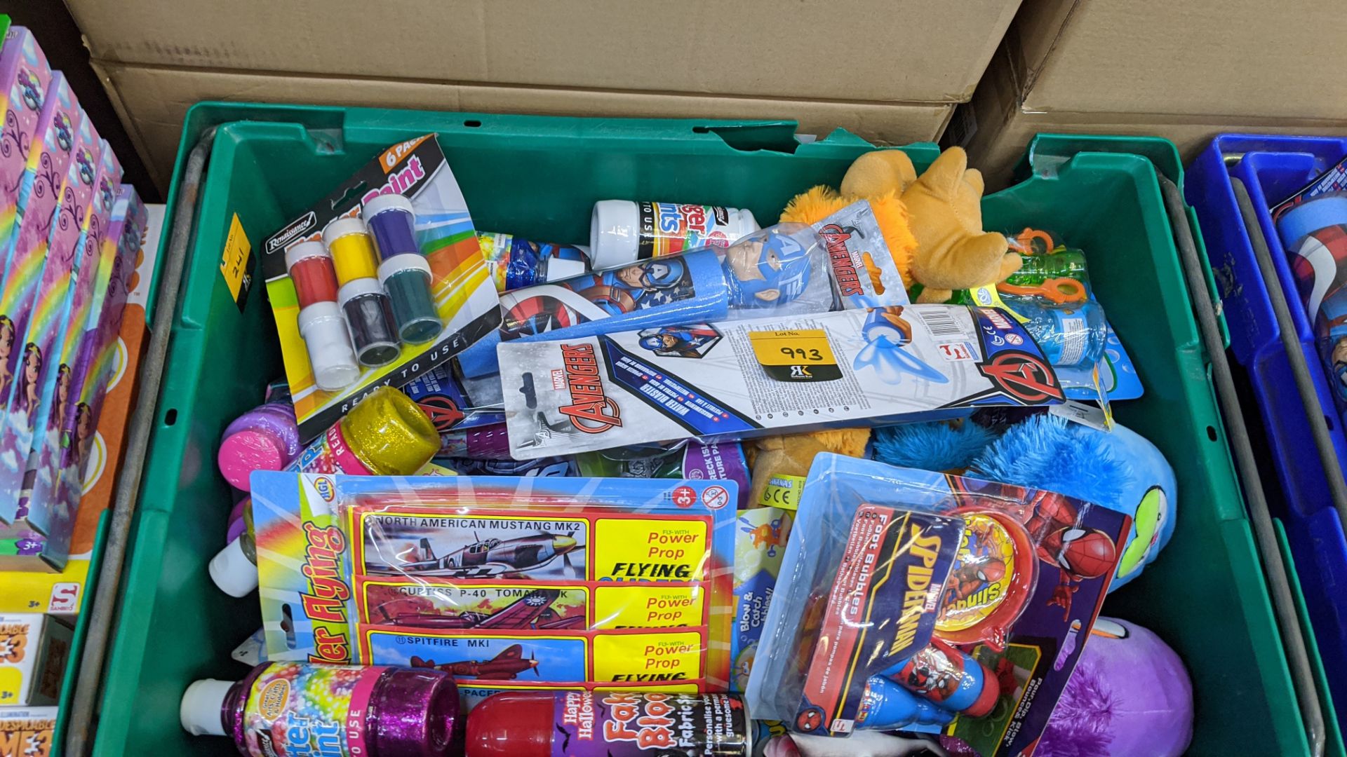 Contents of a crate of assorted children's toys, novelties & games - crate excluded . IMPORTANT – DO - Image 2 of 2