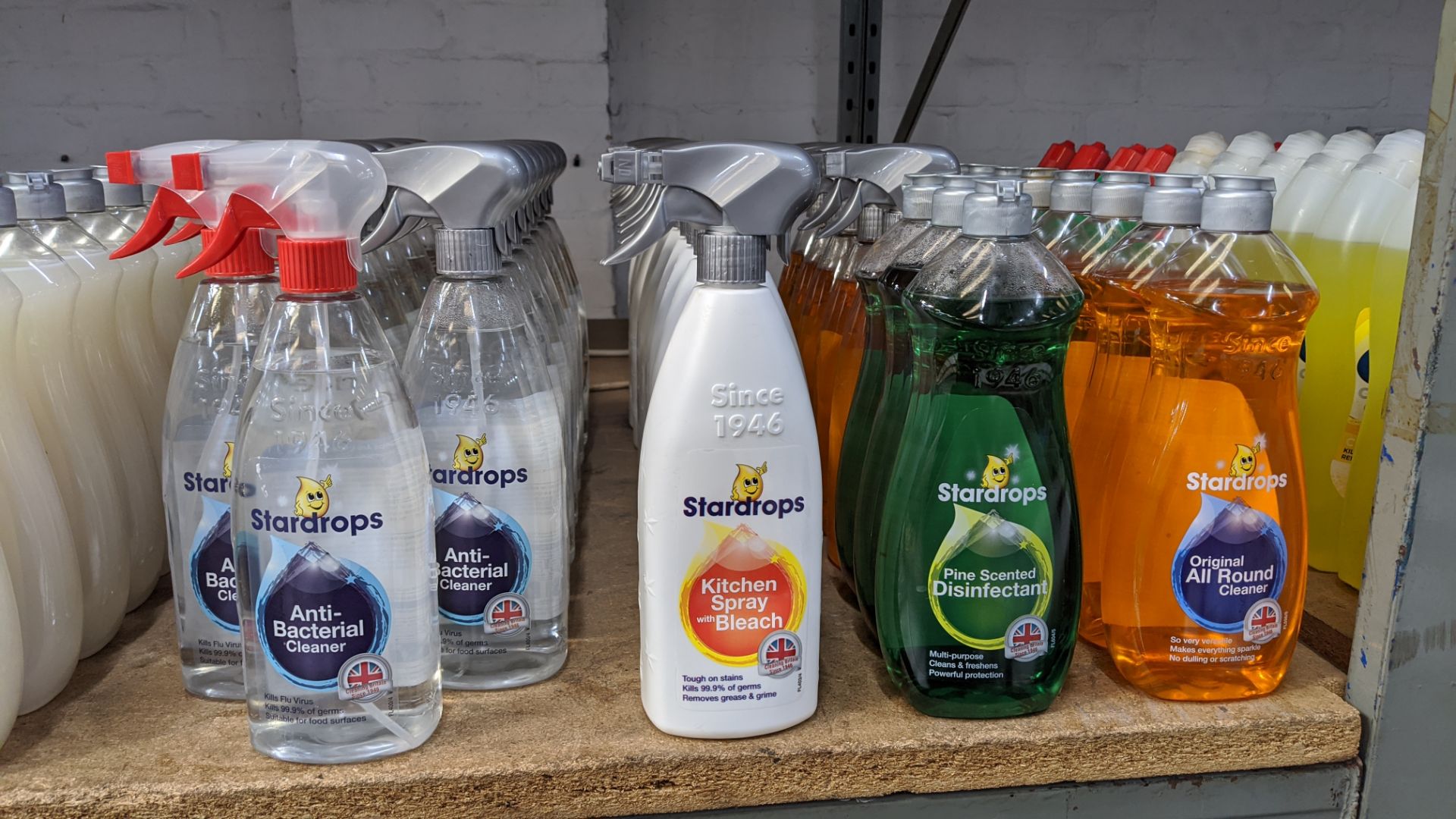 55 off 750ml bottles of assorted Stardrops cleaning products including disinfectant, bleach, - Image 3 of 3