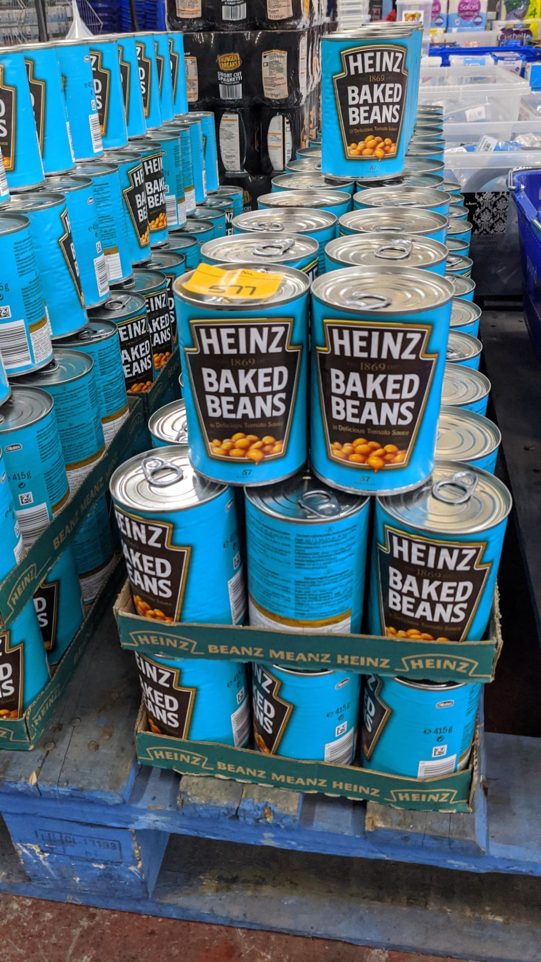 103 off 415g tins of Heinz Baked Beans. IMPORTANT – DO NOT BID BEFORE READING THE IMPORTANT - Image 2 of 2