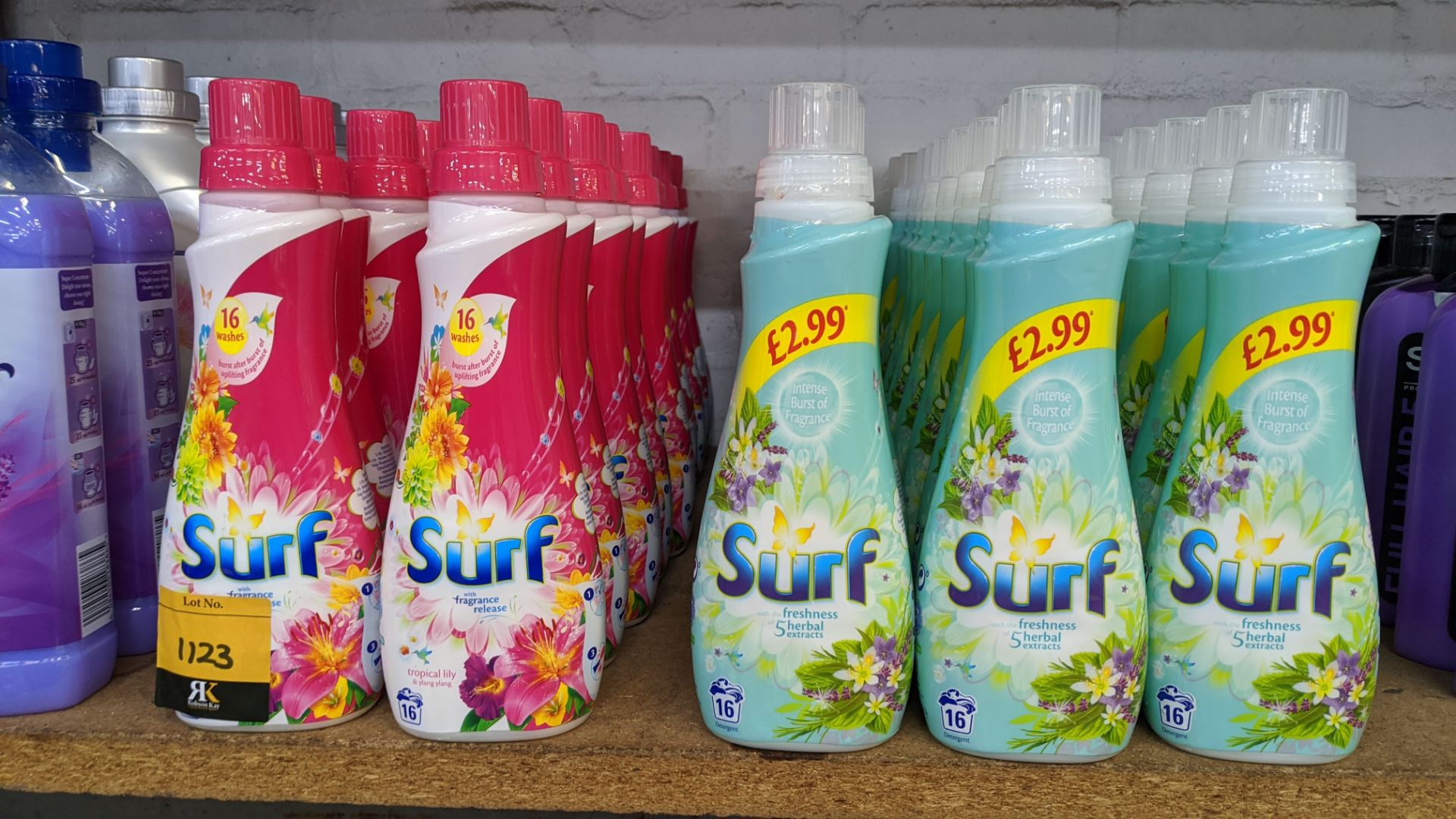 50 off 560ml bottles of Surf in assorted scents. IMPORTANT – DO NOT BID BEFORE READING THE IMPORTANT - Image 2 of 2