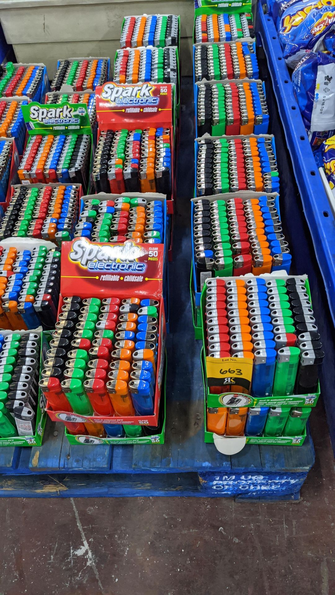 24 boxes of refillable lighters. IMPORTANT – DO NOT BID BEFORE READING THE IMPORTANT INFORMATION
