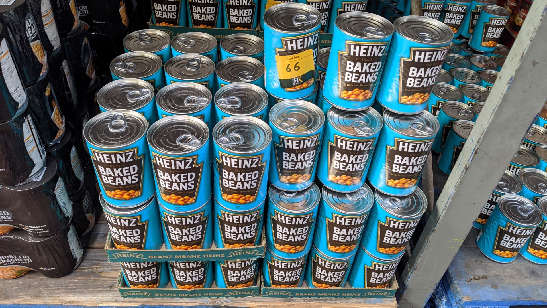 72 off 415g tins of Heinz Baked Beans. IMPORTANT – DO NOT BID BEFORE READING THE IMPORTANT