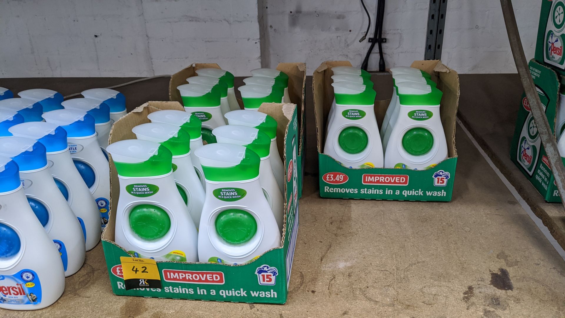 18 off 525ml bottles of Persil Bio liquid detergent . IMPORTANT – DO NOT BID BEFORE READING THE - Image 2 of 2