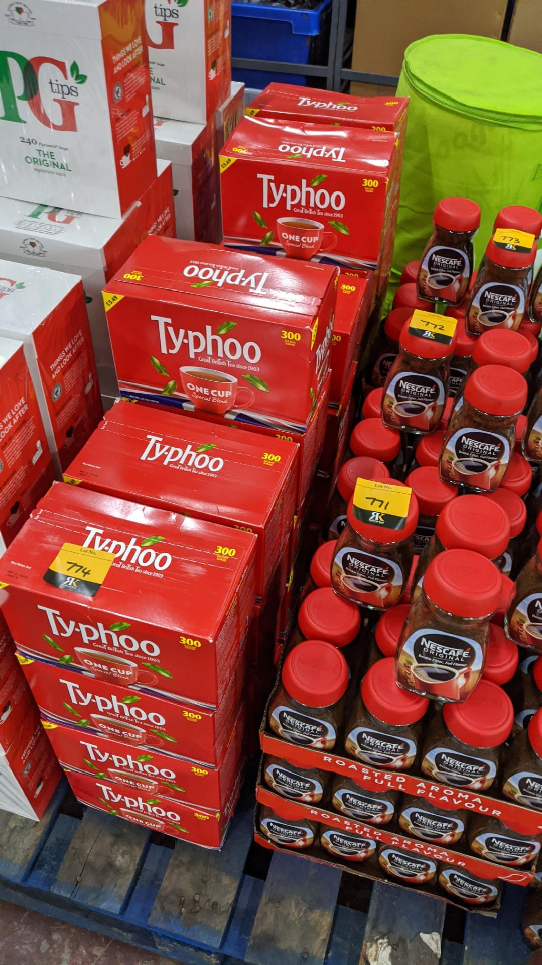 26 boxes of Typhoo Teabags, each box containing 300 teabags. IMPORTANT – DO NOT BID BEFORE READING - Image 2 of 2