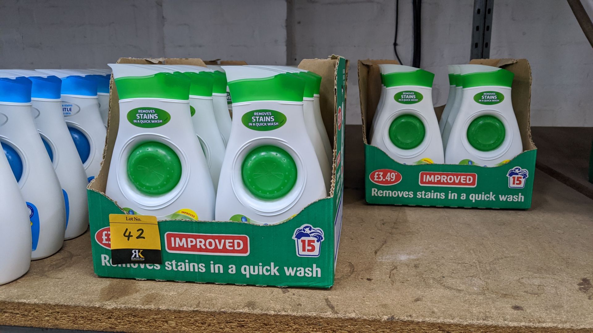 18 off 525ml bottles of Persil Bio liquid detergent . IMPORTANT – DO NOT BID BEFORE READING THE