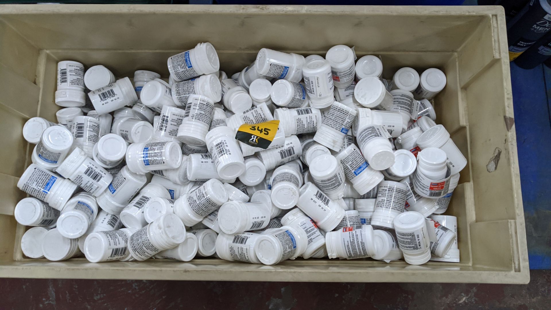 Contents of a crate containing a huge quantity of paracetamol & aspirin - crate excluded. - Image 2 of 3