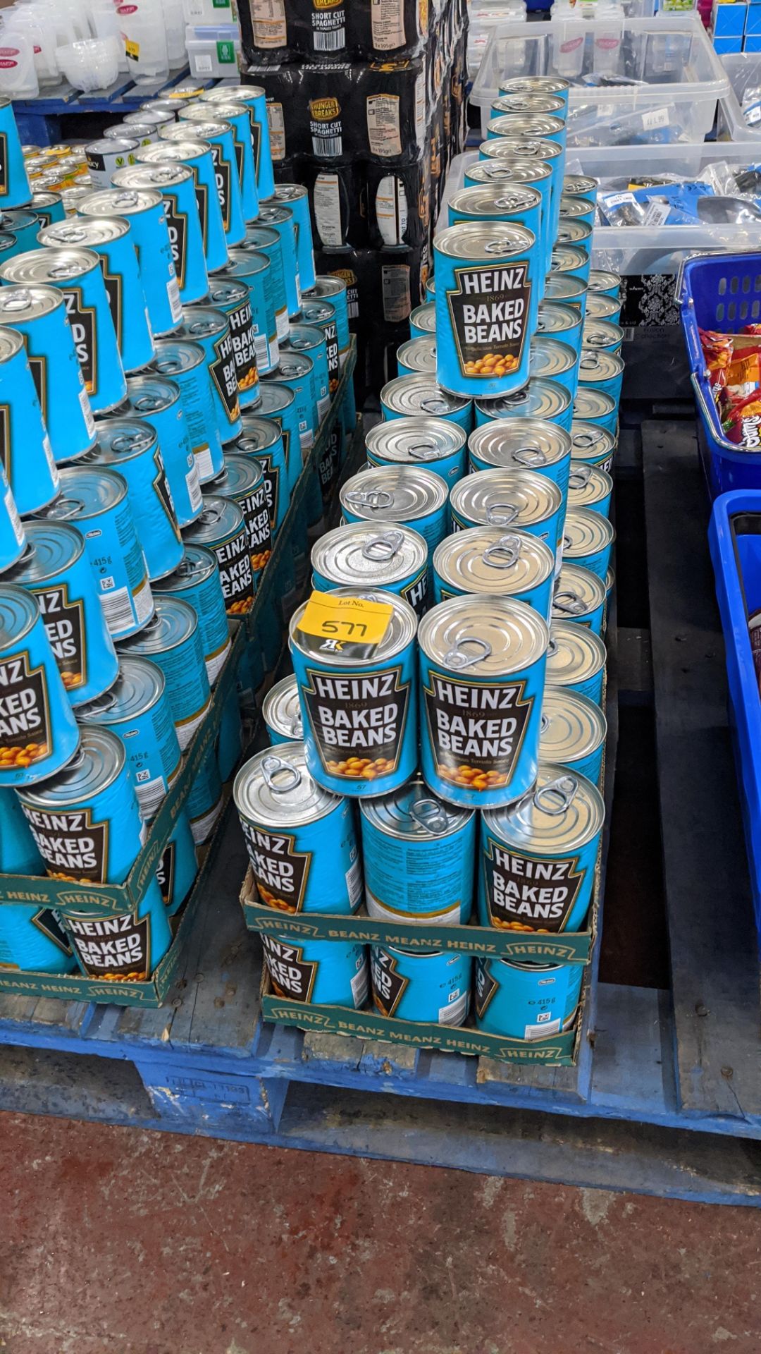103 off 415g tins of Heinz Baked Beans. IMPORTANT – DO NOT BID BEFORE READING THE IMPORTANT