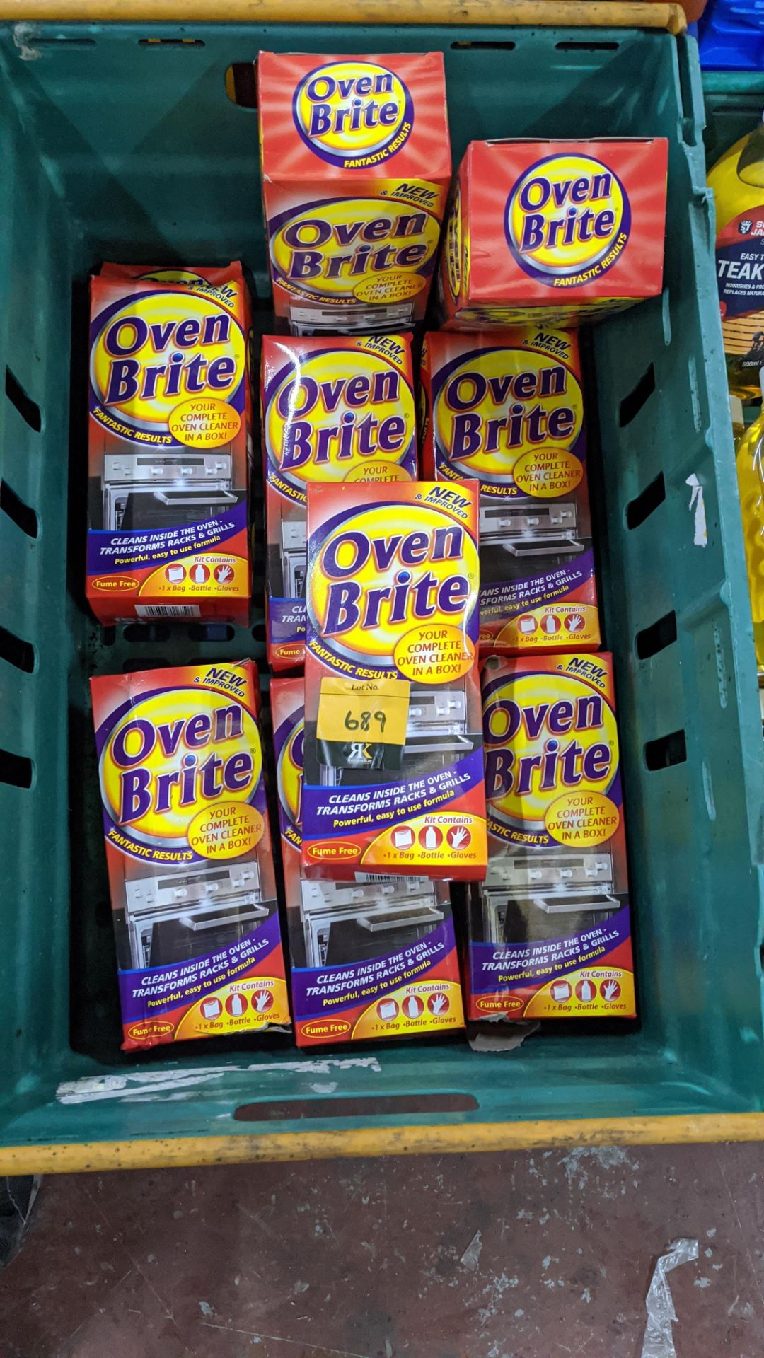 Contents of a crate of Oven Brite - crate excluded. IMPORTANT – DO NOT BID BEFORE READING THE - Image 2 of 2