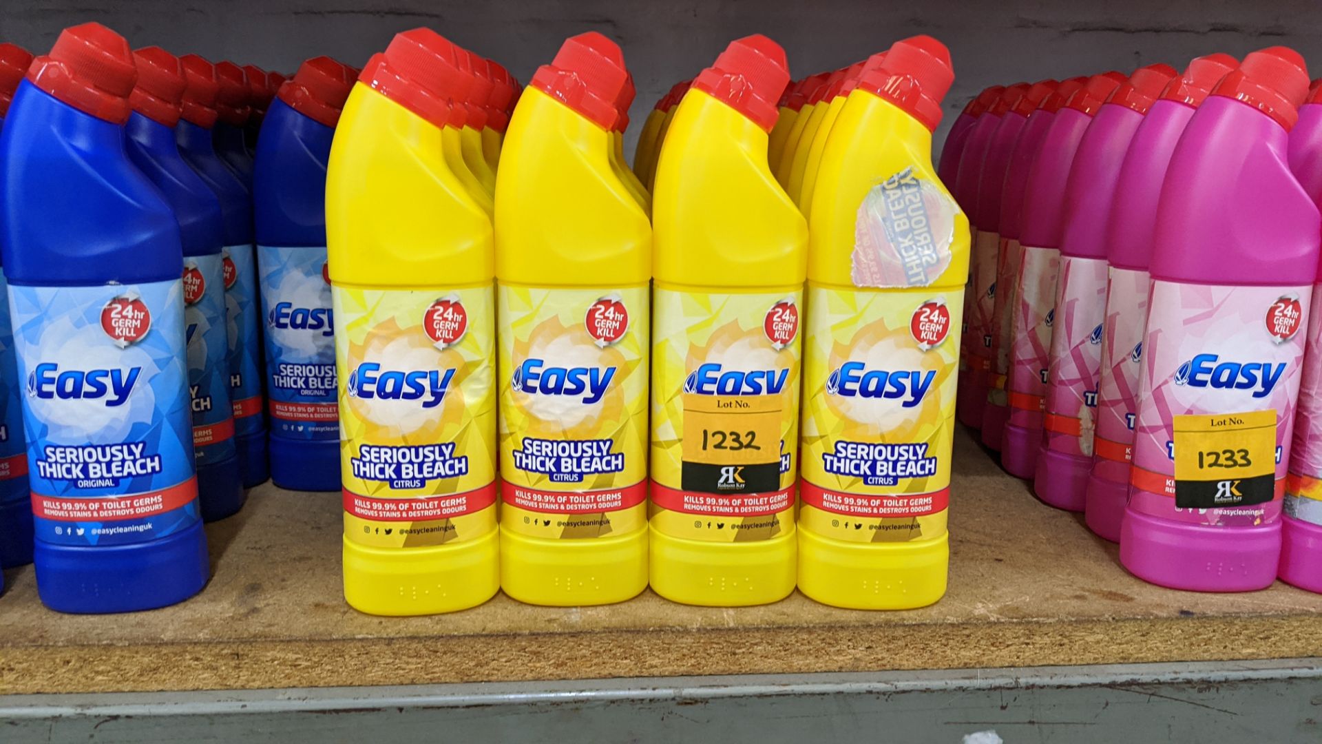 34 off 750ml bottles of Easy bleach Citrus . IMPORTANT – DO NOT BID BEFORE READING THE IMPORTANT - Image 2 of 2