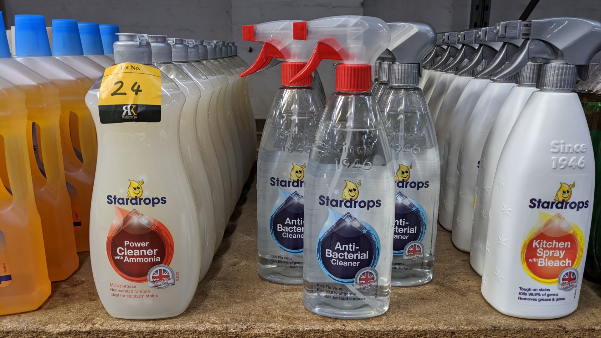 55 off 750ml bottles of assorted Stardrops cleaning products including disinfectant, bleach, - Image 2 of 3