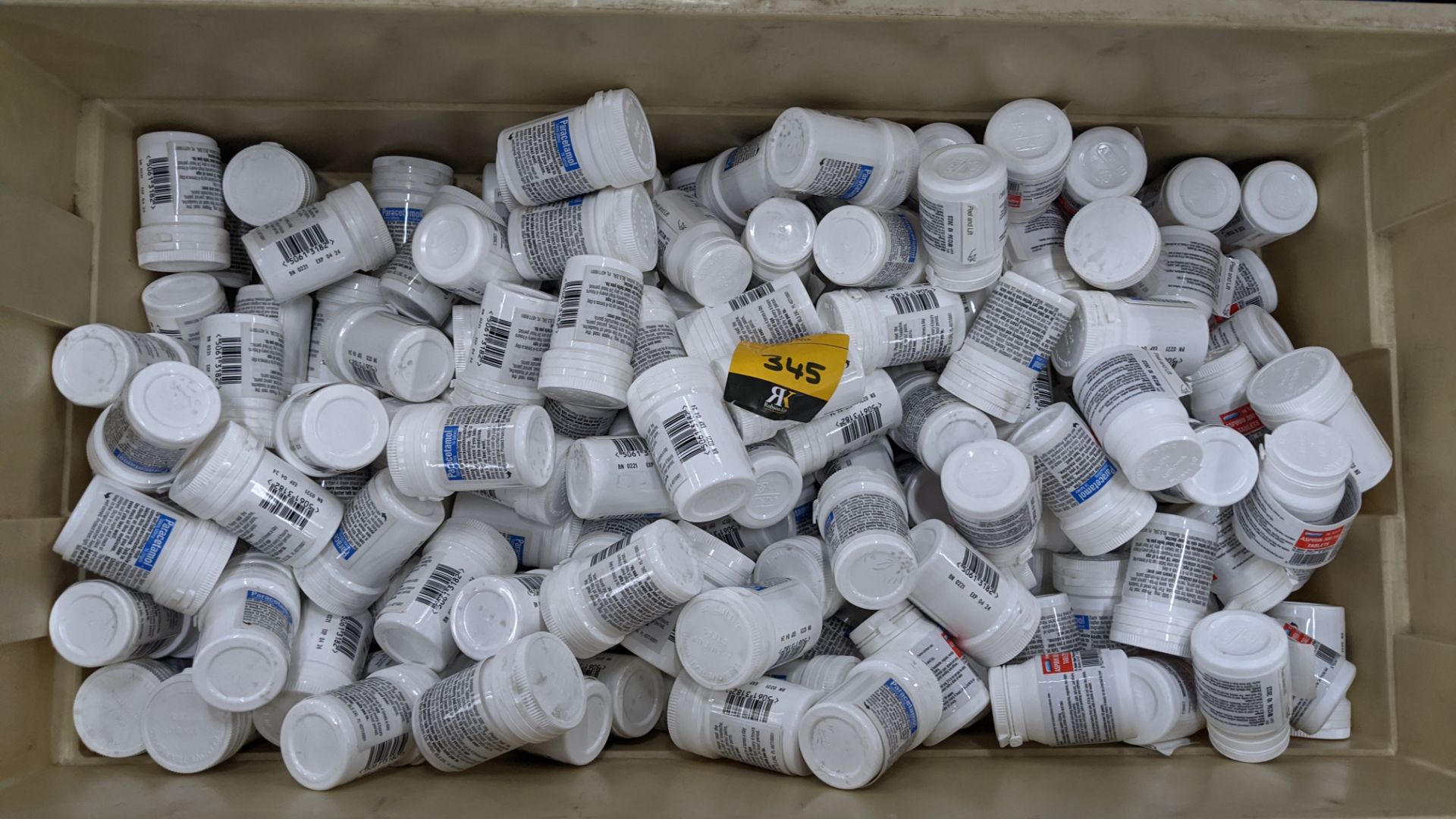 Contents of a crate containing a huge quantity of paracetamol & aspirin - crate excluded. - Image 3 of 3