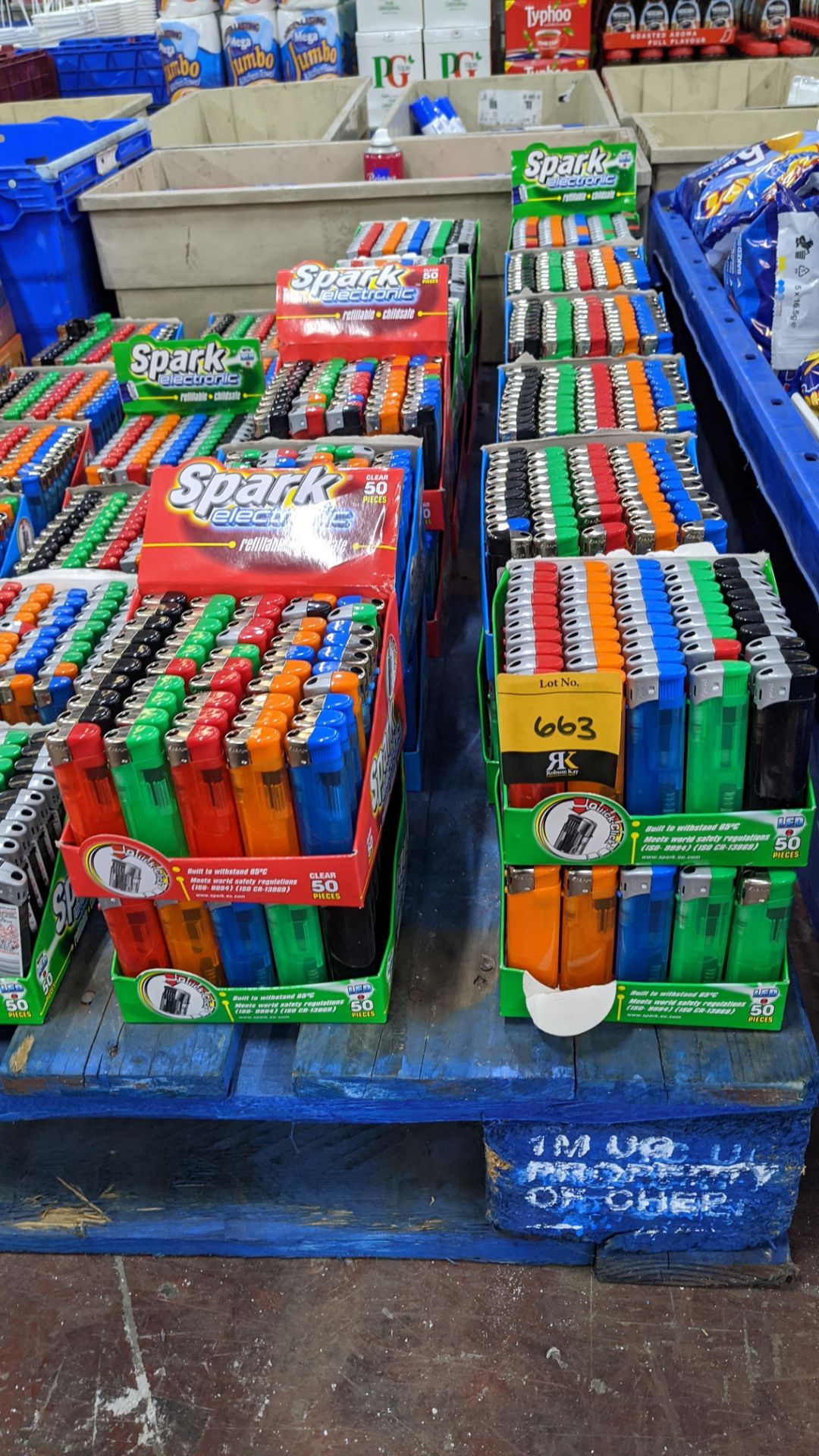 24 boxes of refillable lighters. IMPORTANT – DO NOT BID BEFORE READING THE IMPORTANT INFORMATION - Image 3 of 3