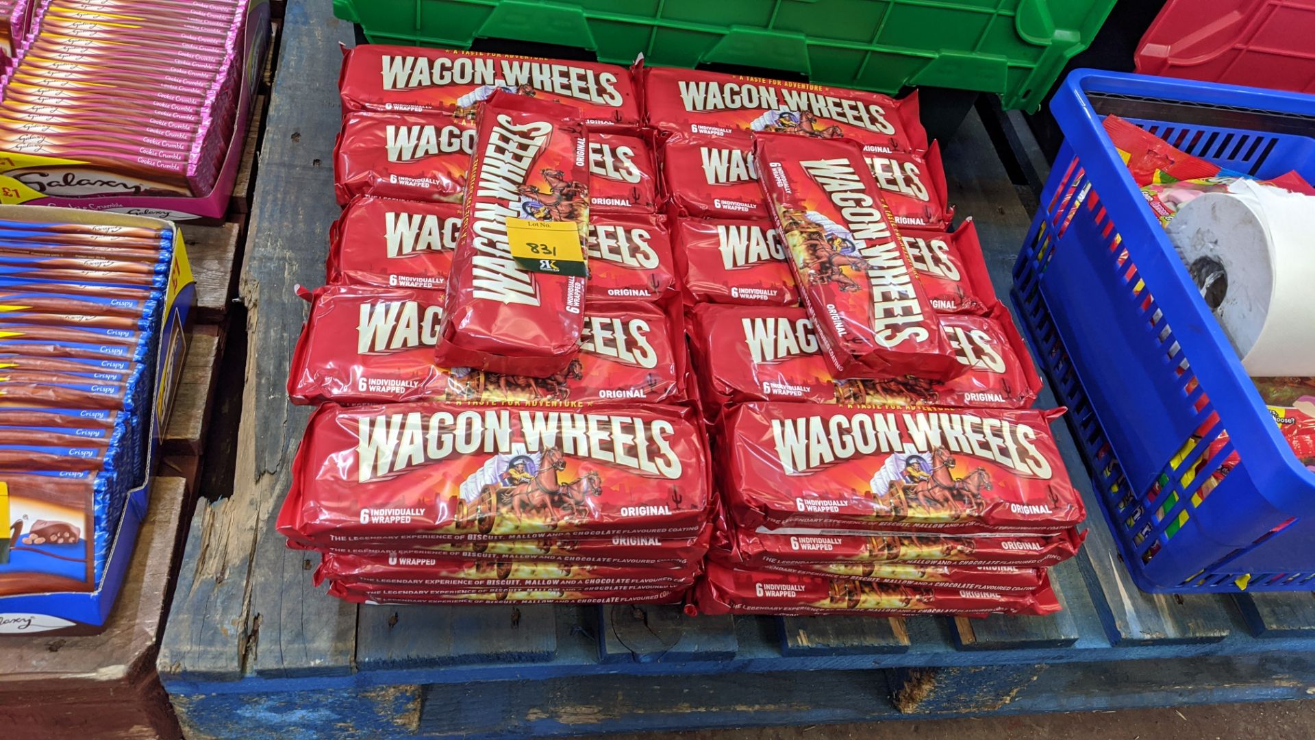 52 packs of Wagon Wheels. IMPORTANT – DO NOT BID BEFORE READING THE IMPORTANT INFORMATION - Image 2 of 2