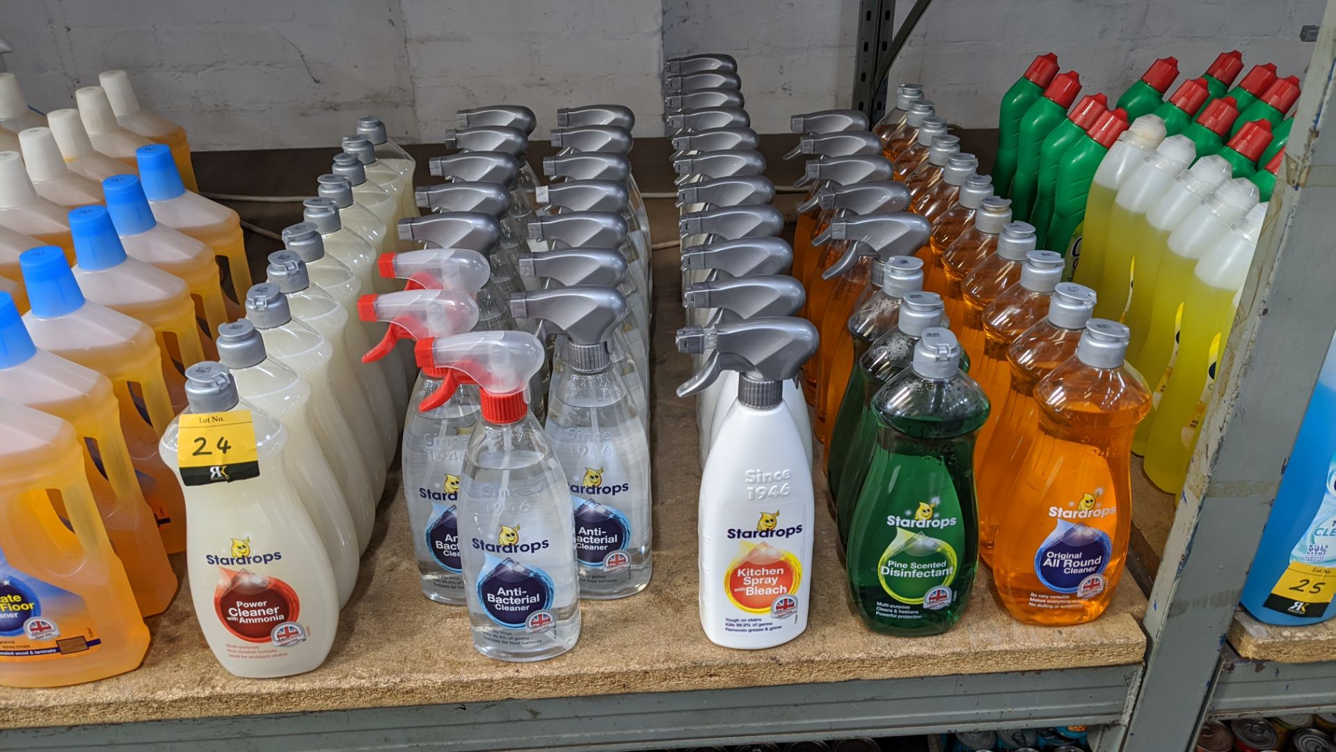 55 off 750ml bottles of assorted Stardrops cleaning products including disinfectant, bleach,