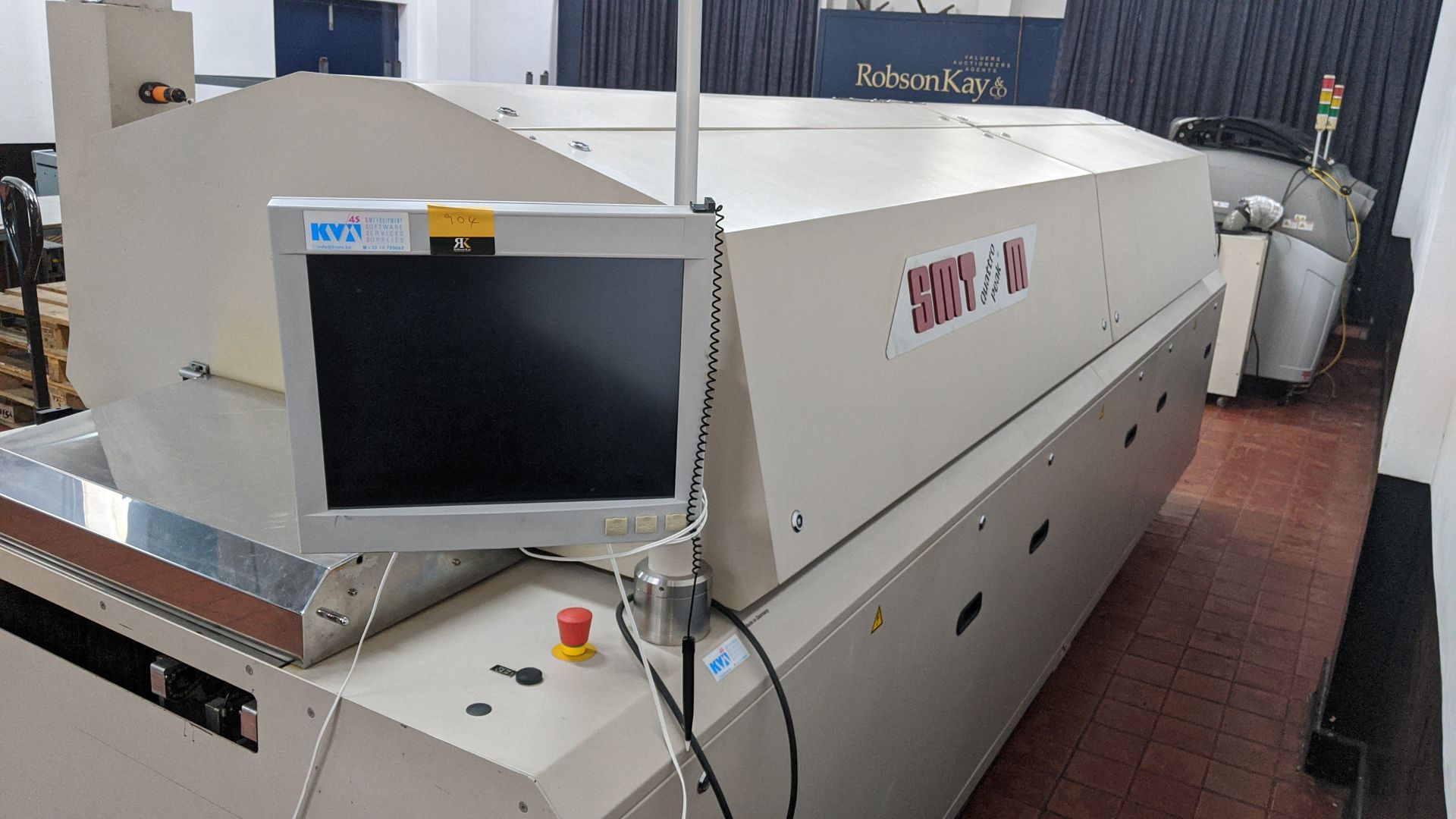 2010 SMT QUATTRO PEAK M N2 REFLOW OVEN for use in Printed Circuit Board Assembly - Image 4 of 21