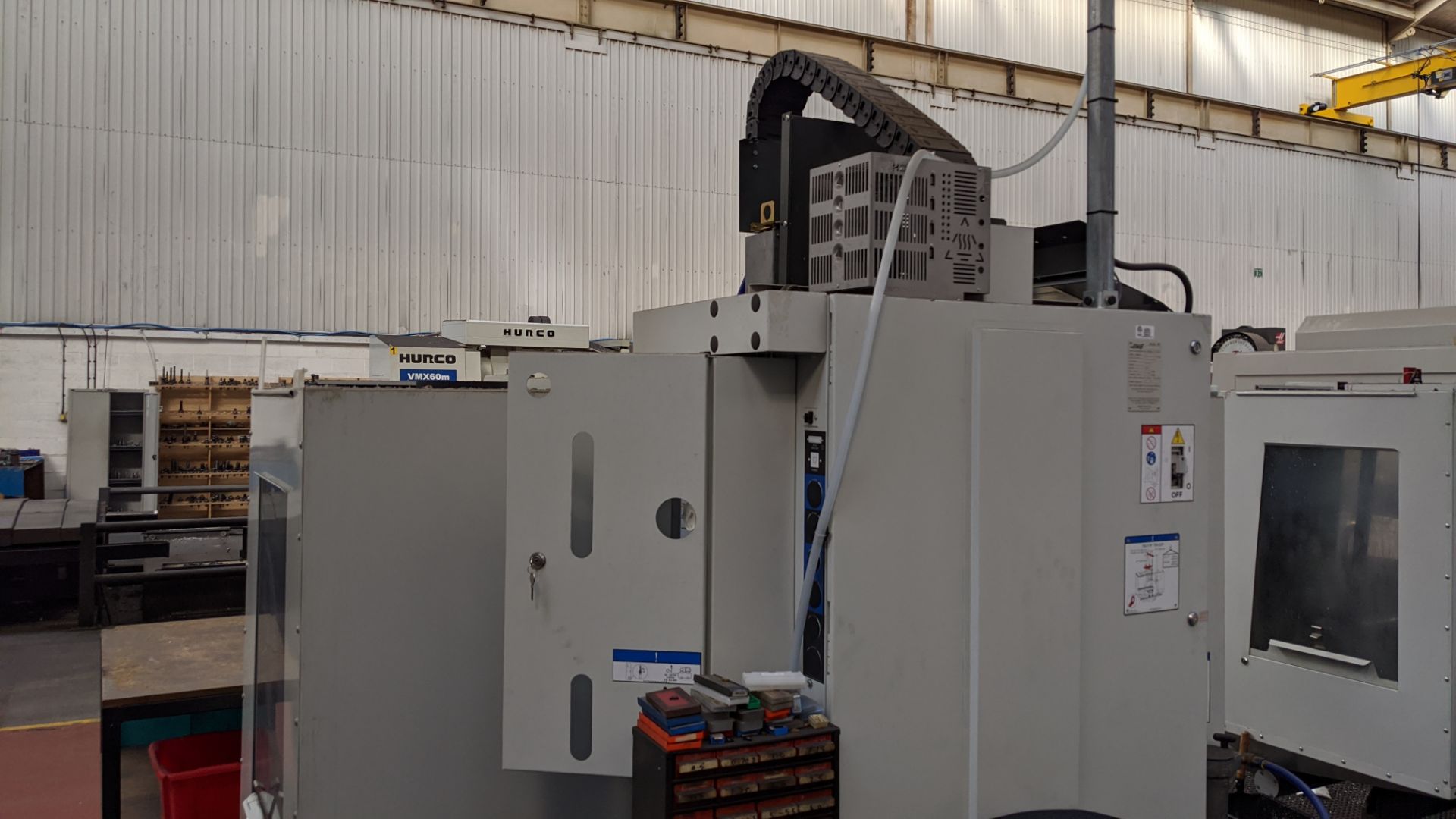 2017 Haas model TM-1P CNC machining centre, serial no. 1136253. Incorporating swing-out controls. - Image 18 of 25