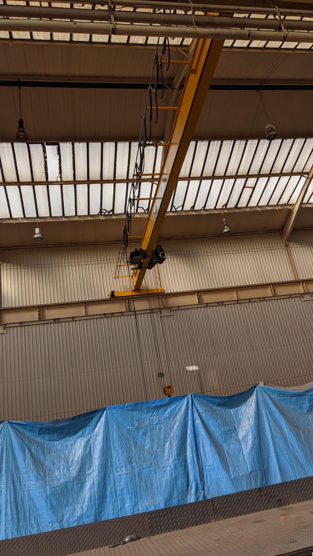 4 off 10ton capacity overhead cranes. - Image 24 of 40