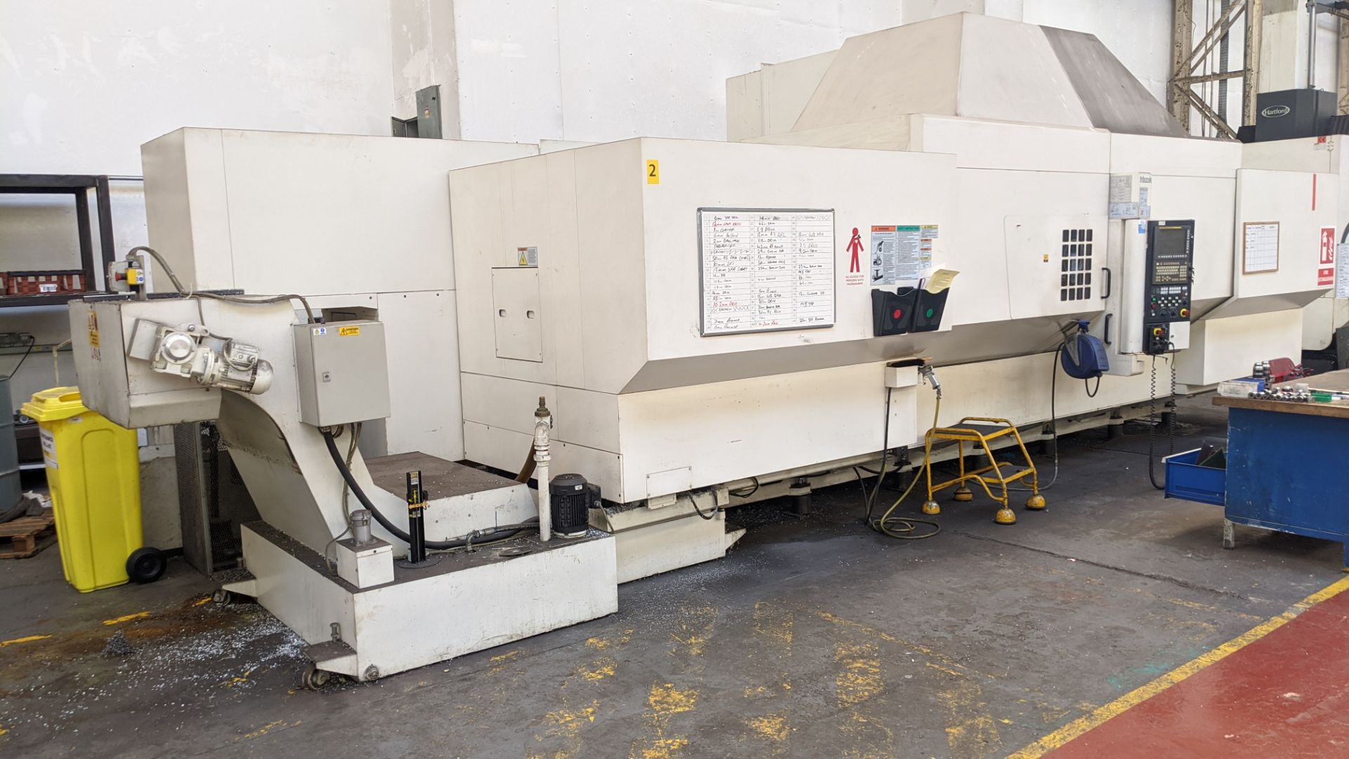 2008 Mazak Vortex 815/120-ii 5-axis CNC machining centre, serial no. 210091, including the - Image 8 of 50