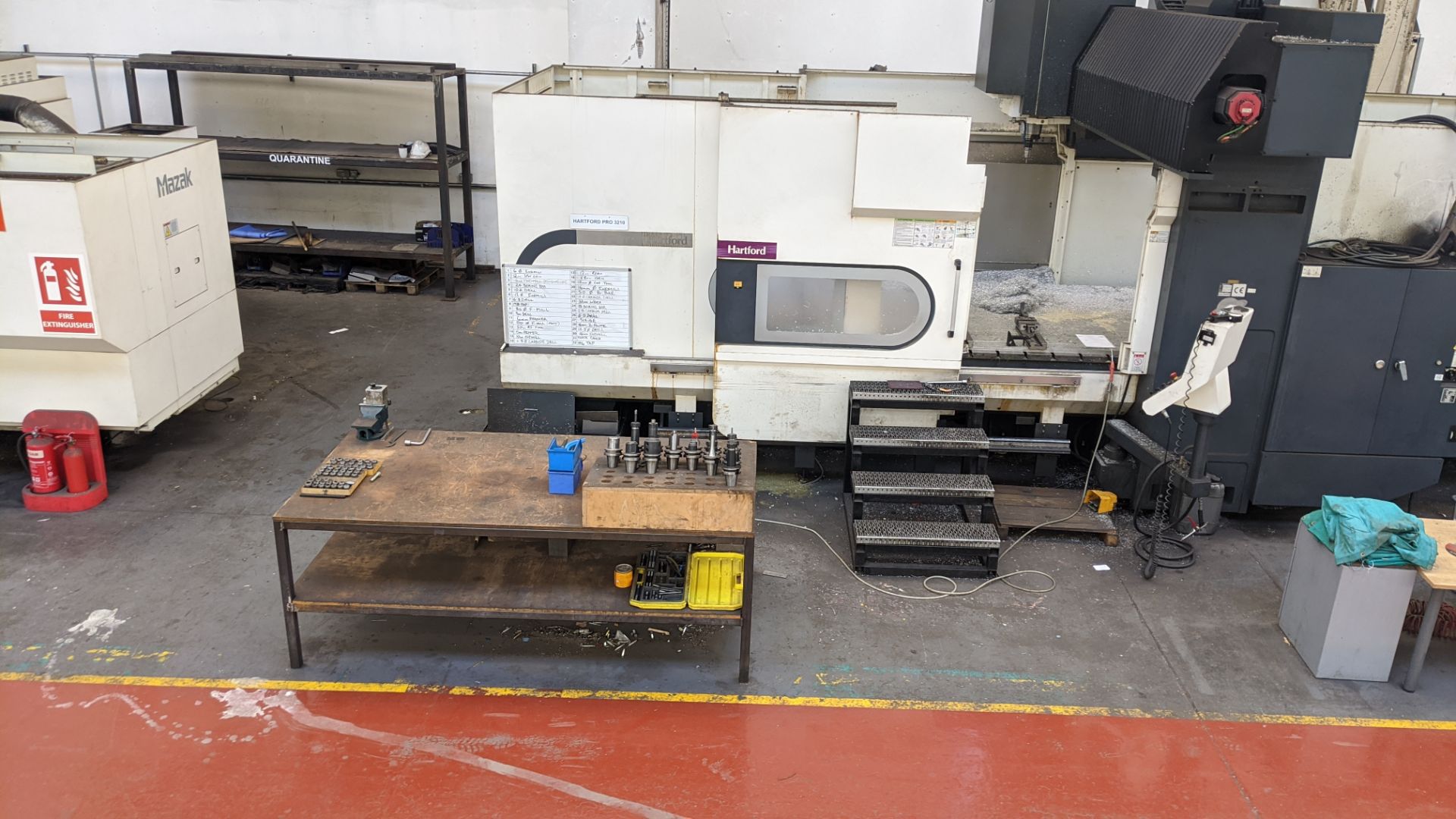 2011 (December) Hartford Pro-3210 machining centre, serial no. 016967. This lot includes the - Image 4 of 36