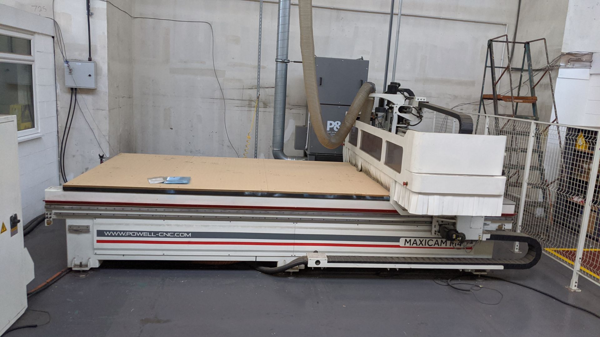 Powell CNC Maxicam M4 Maxi-M4 2040 Professional Series router including freestanding power cabinet - Image 31 of 40