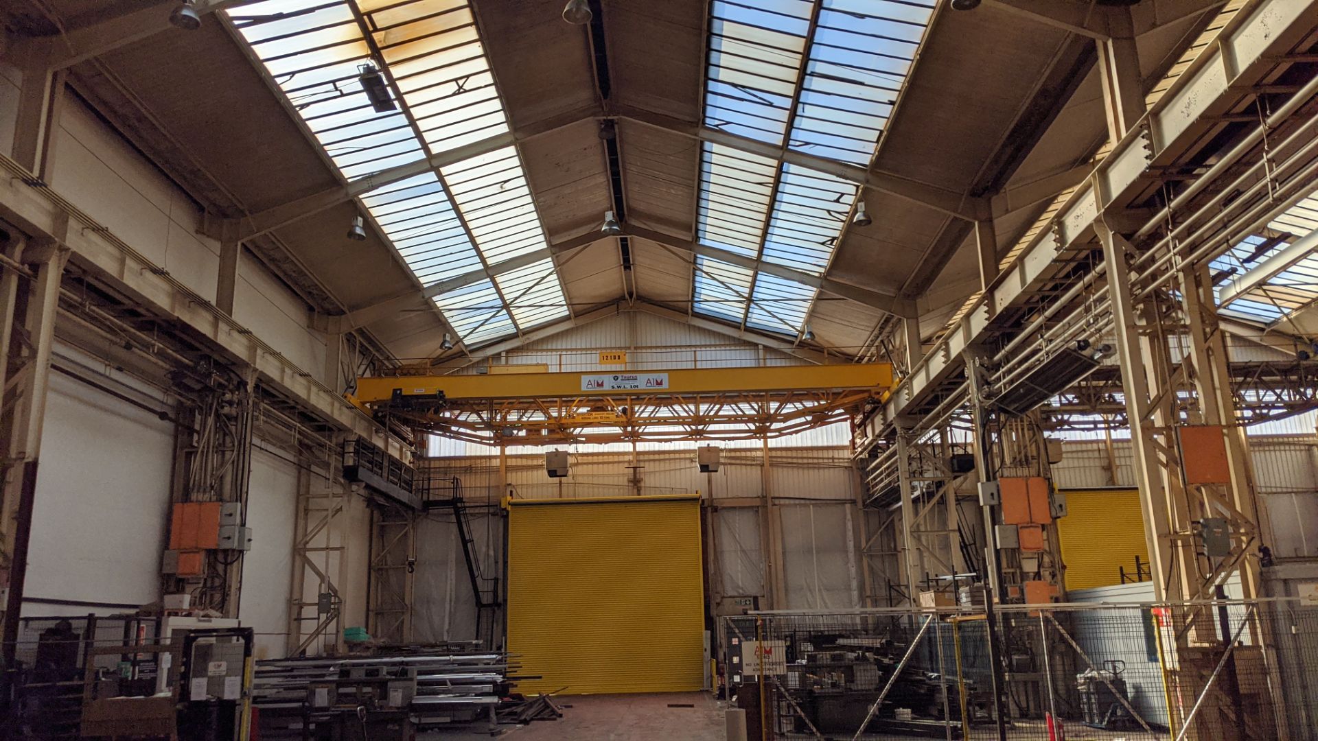 4 off 10ton capacity overhead cranes. - Image 20 of 40