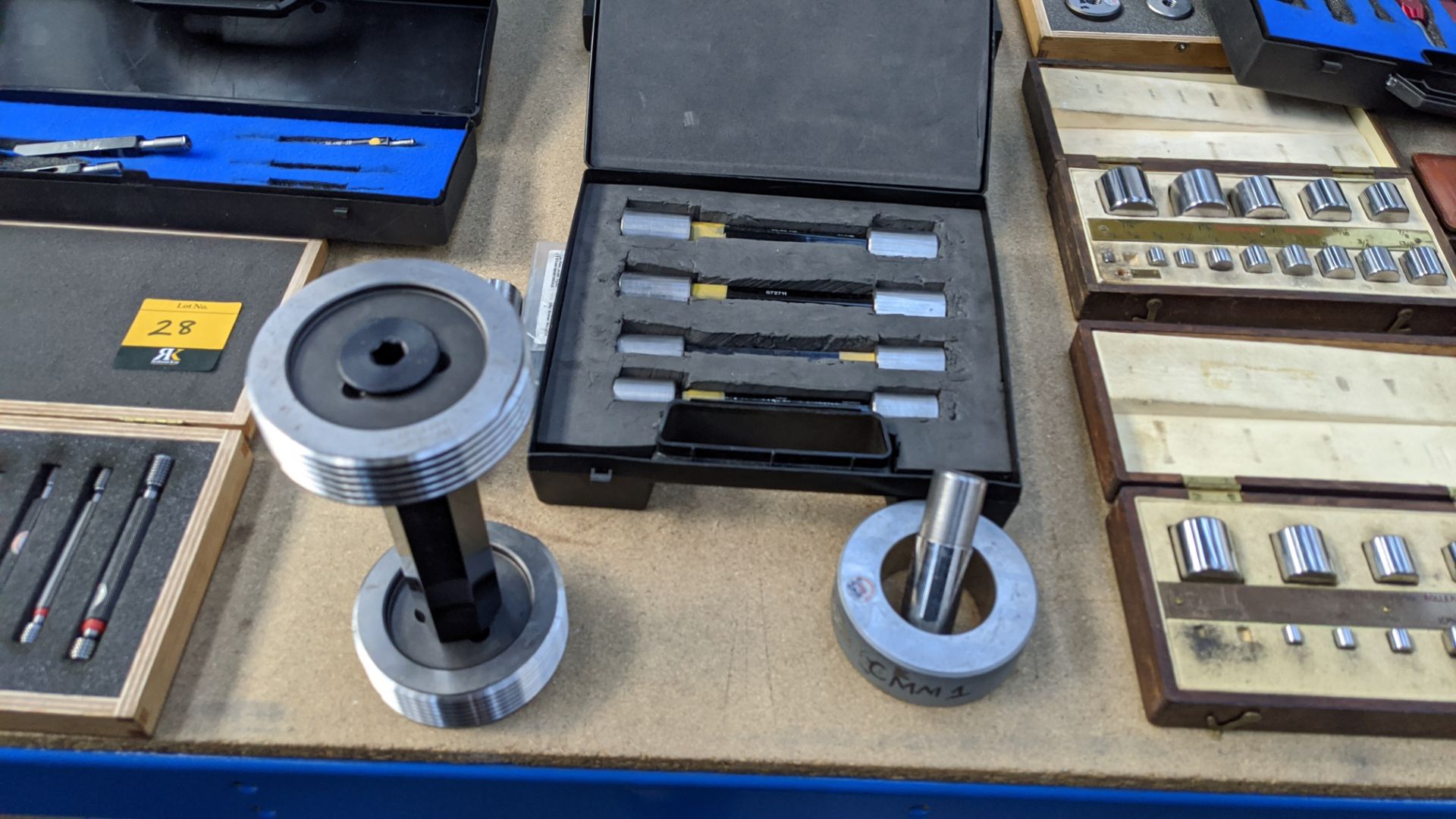 Contents of a table of assorted Metrology & other measuring related ancillaries - Image 7 of 11